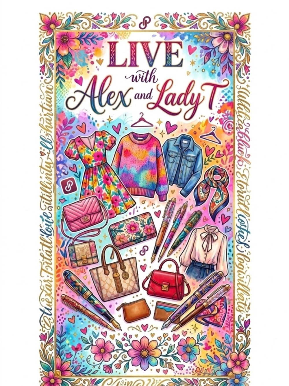 ALEX & LADYT1999 LIVE FLYER